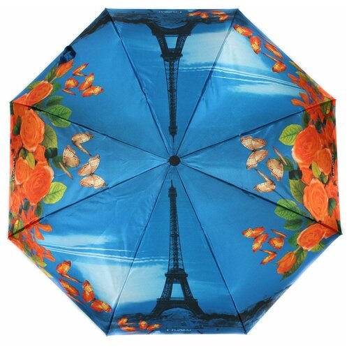 Мини-зонт FLIORAJ, синий