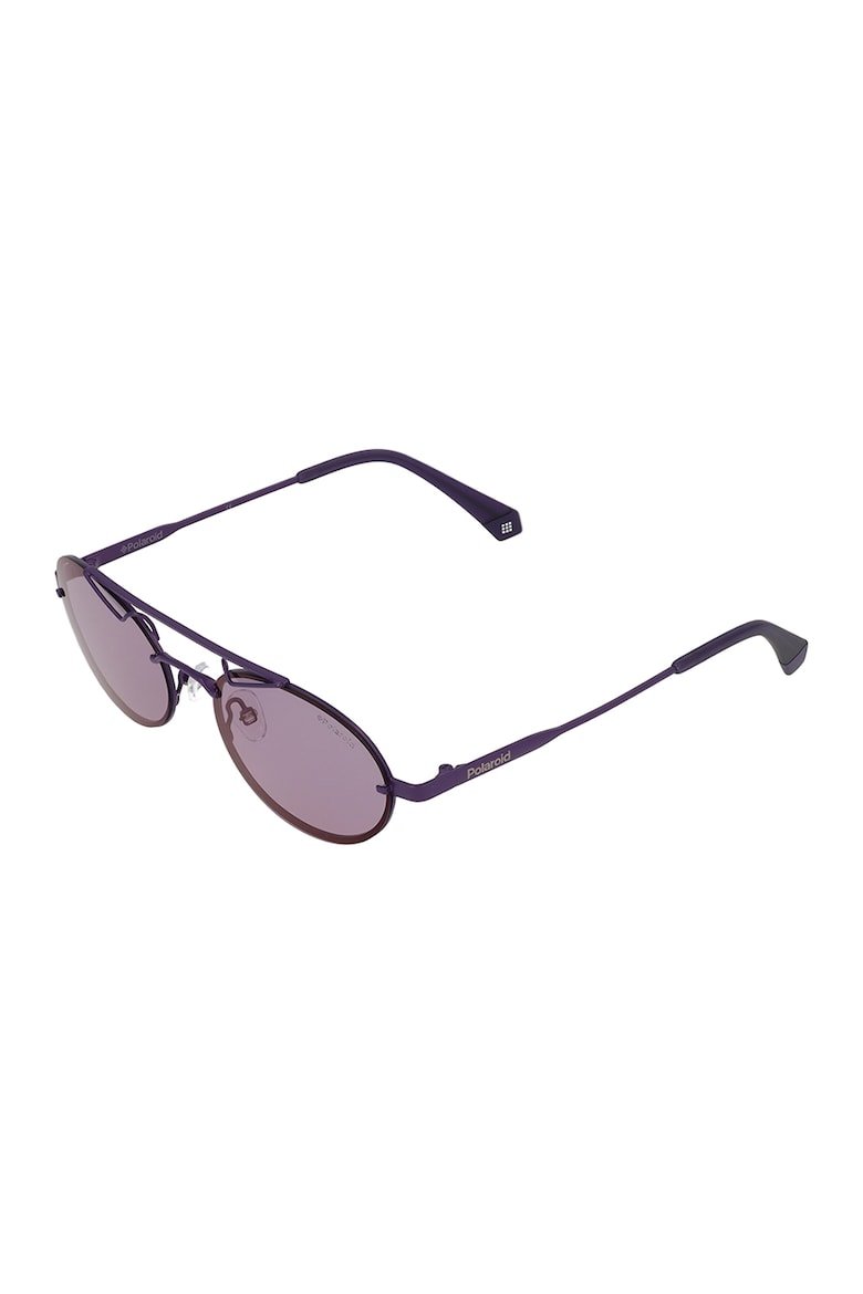 Солнцезащитные очки овальной формы Polaroid, фиолетовый