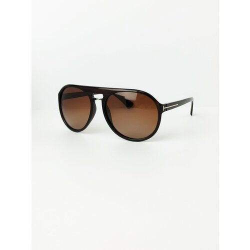 Солнцезащитные очки Шапочки-Носочки P08138-777-P85-5, коричневый