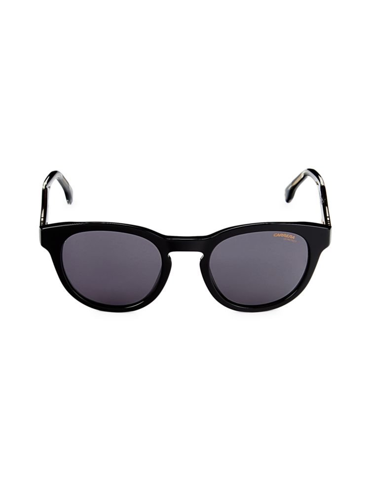 Круглые солнцезащитные очки 50 мм Carrera, черный