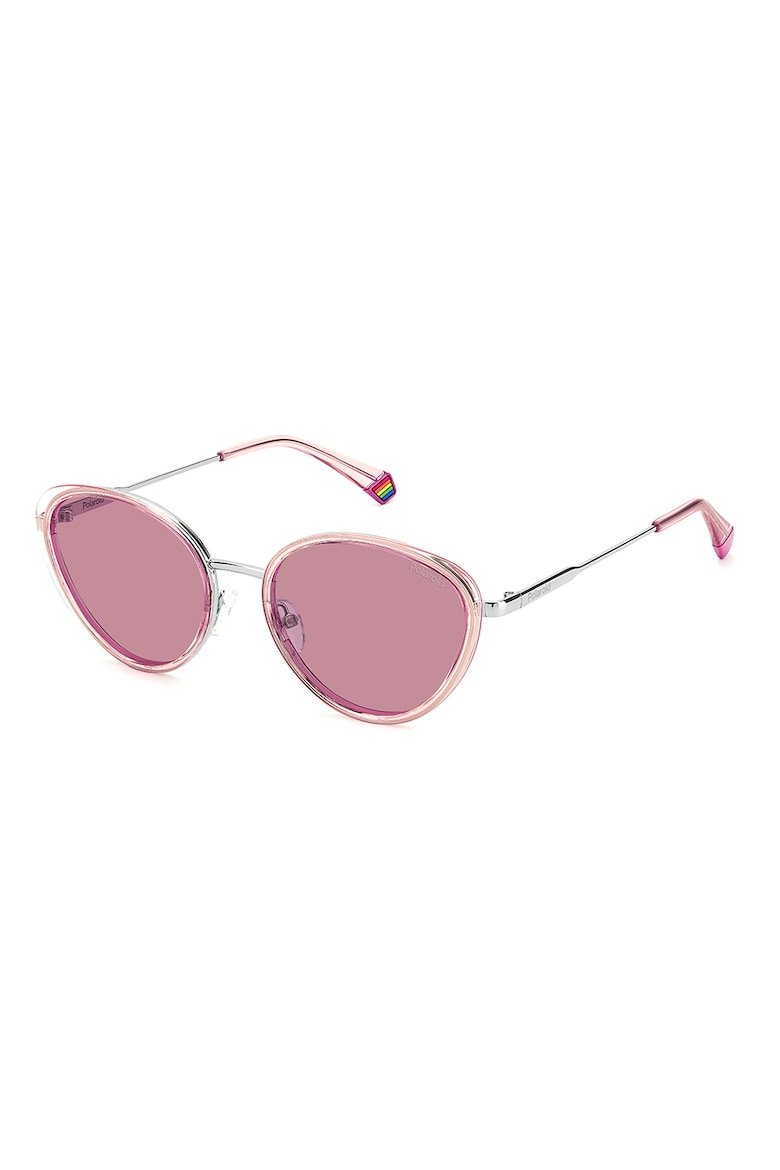 Поляризованные солнцезащитные очки «кошачий глаз» Polaroid, розовый